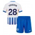 Maillot de foot Brighton Evan Ferguson #28 Domicile vêtements enfant 2024-25 Manches Courtes (+ pantalon court)